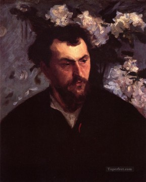 Portrait of Ernse Ange Duez John Singer Sargent Oil Paintings
